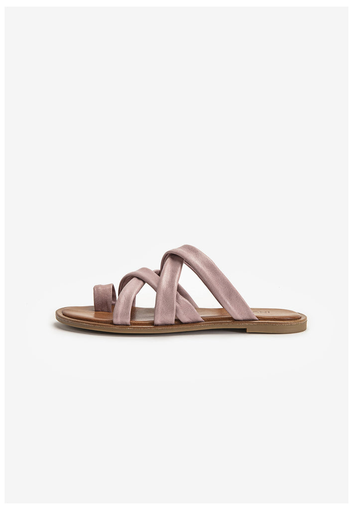 Inuovo Pantoletten Leder Lilac - surf4shoes