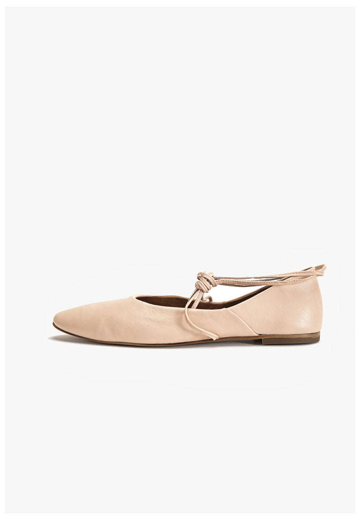 Inuovo Ballerinas Leder Rosa - surf4shoes