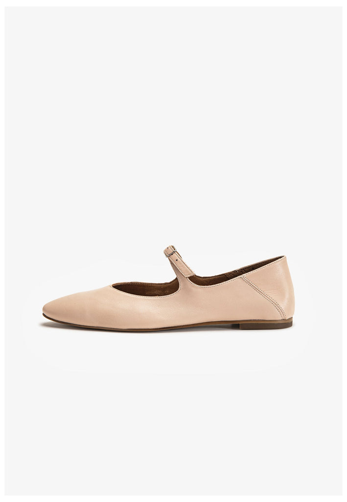 Inuovo Ballerinas Leder Rosa - surf4shoes