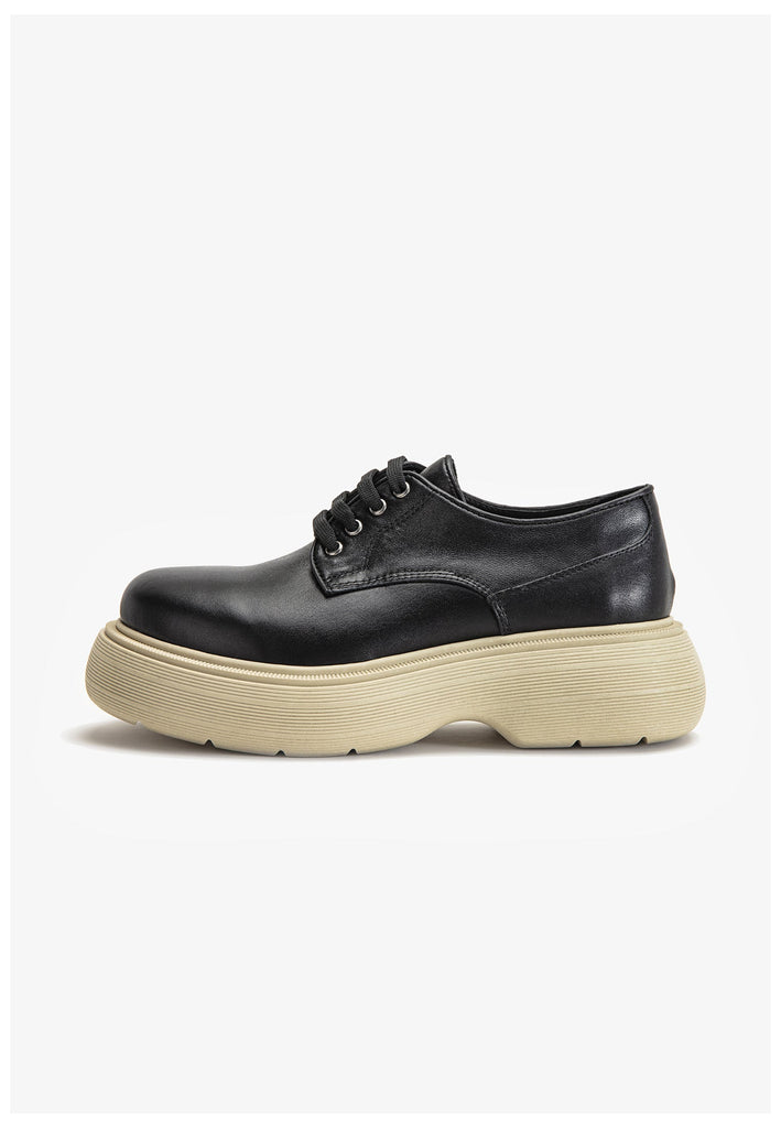 Inuovo Halbschuhe Leder Schwarz - surf4shoes