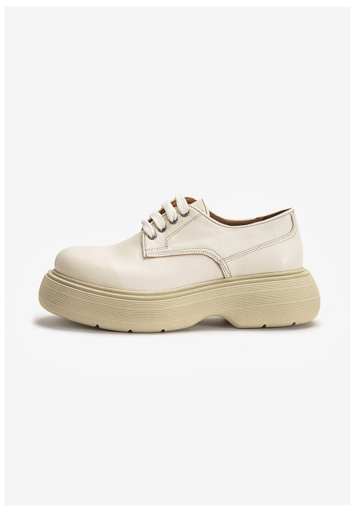 Inuovo Halbschuhe Leder Weiß - surf4shoes