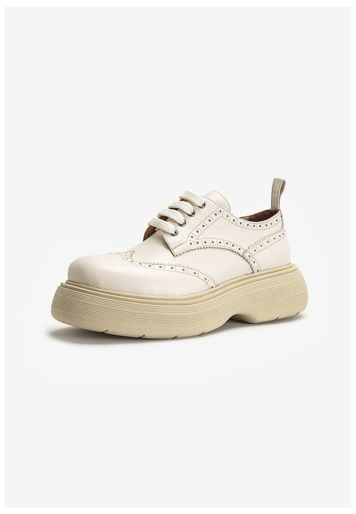 Inuovo Halbschuhe Leder Weiß - surf4shoes