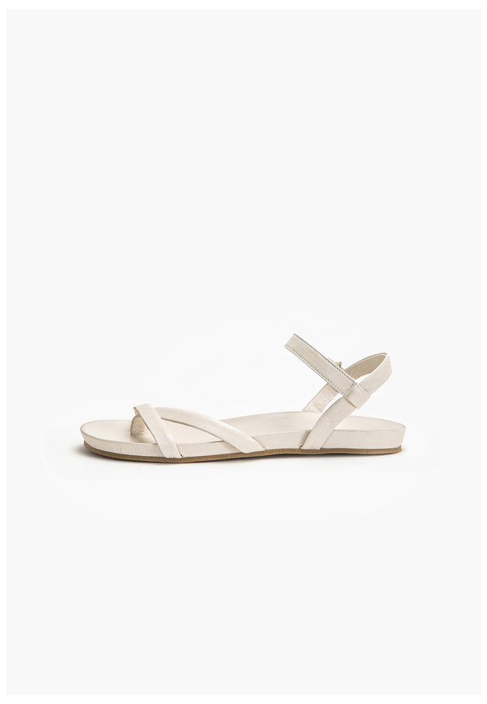 Inuovo Sandalen Leder Creme - surf4shoes
