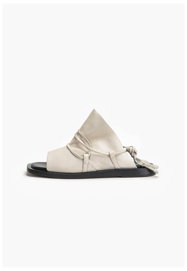 Inuovo Pantoletten Leder Creme - surf4shoes