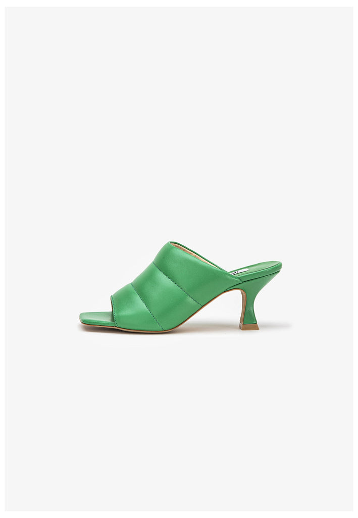 Inuovo Pantoletten Leder Grün - surf4shoes