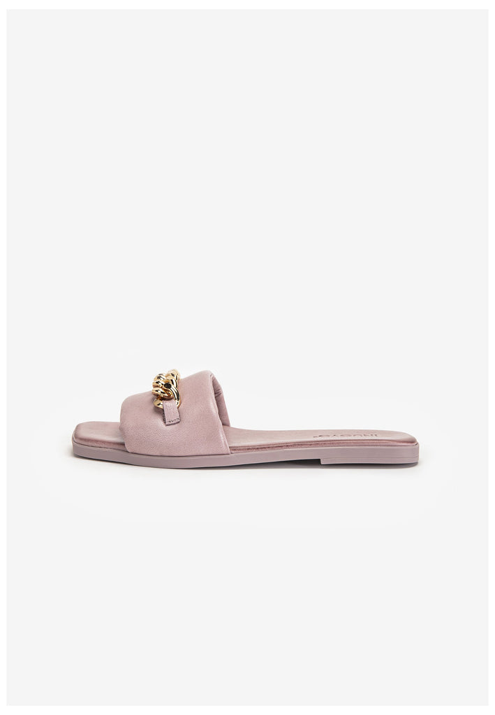 Inuovo Pantoletten Leder Lilac - surf4shoes