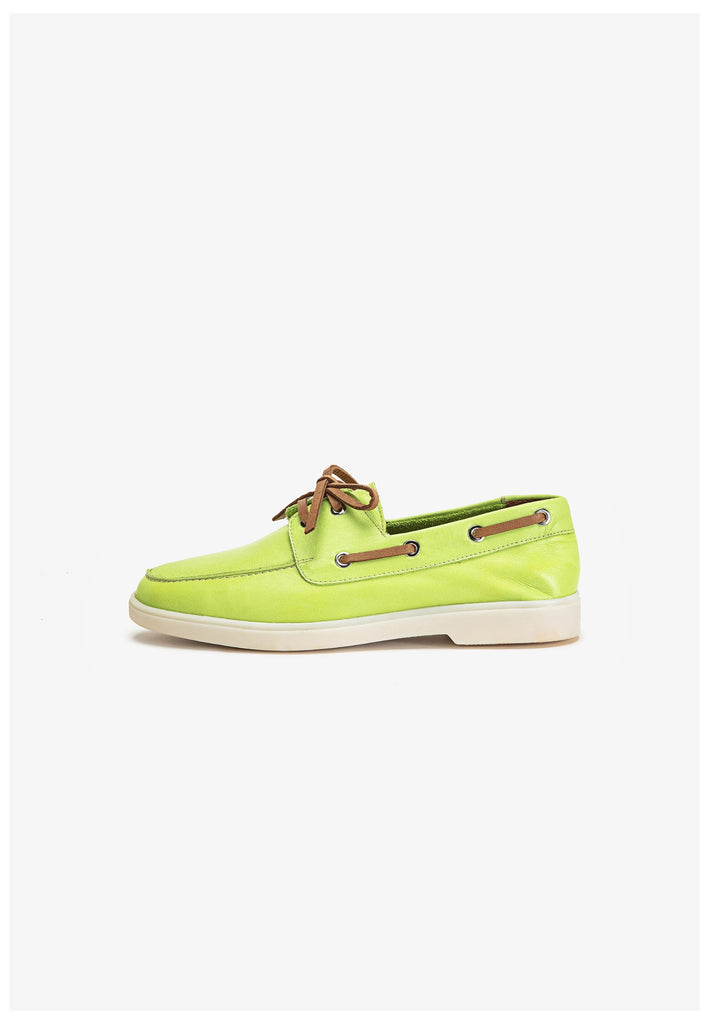 Inuovo Halbschuhe Leder Pistachio - surf4shoes