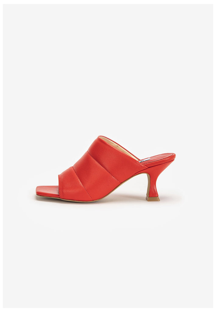 Inuovo Pantoletten Leder Rot - surf4shoes