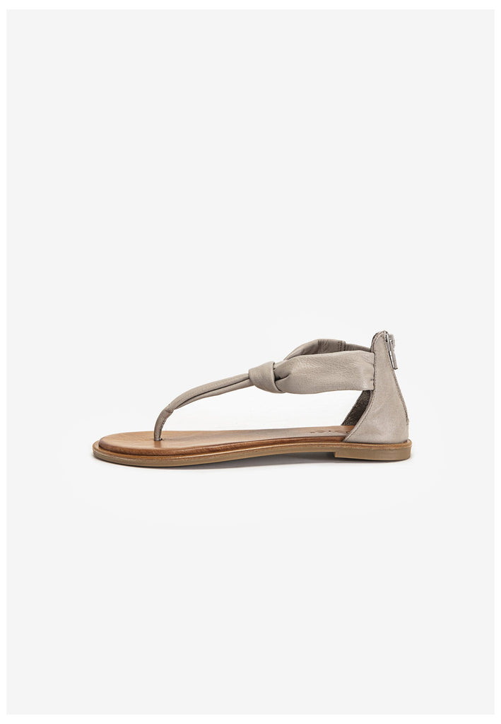 Inuovo Zehensteg Leder Grau - surf4shoes