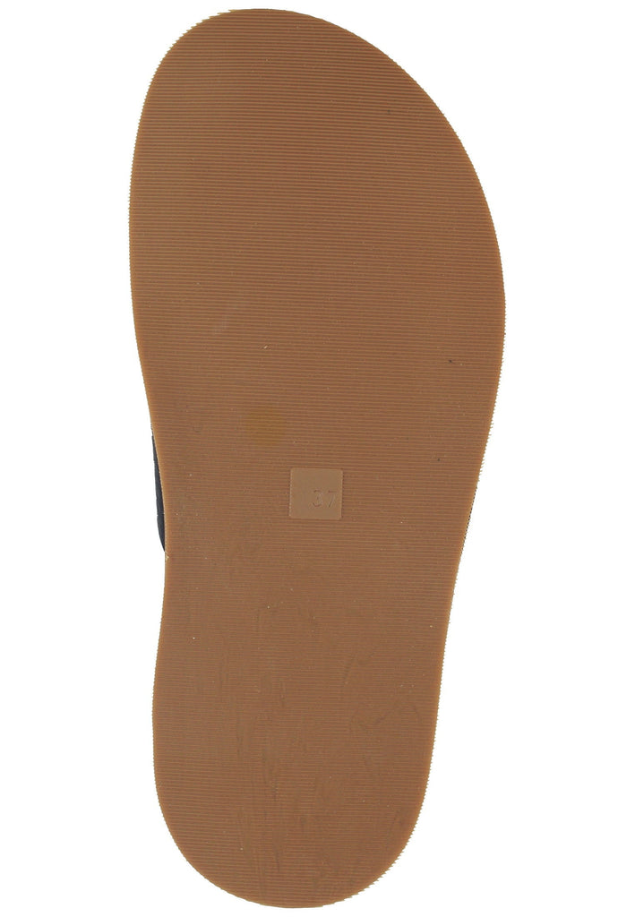 Inuovo Pantoletten Leder Schwarz - surf4shoes