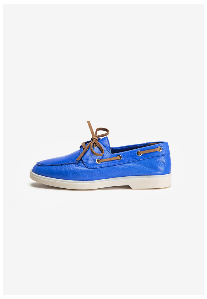 Inuovo Halbschuhe Leder Blau - surf4shoes
