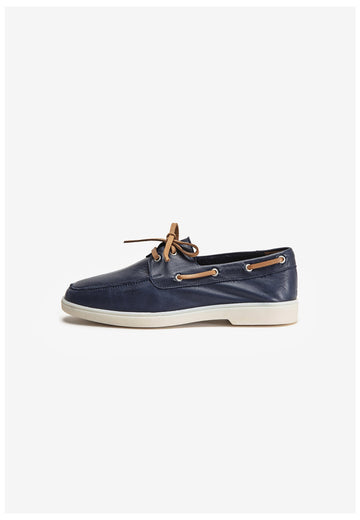 Inuovo Halbschuhe Leder Navy - surf4shoes