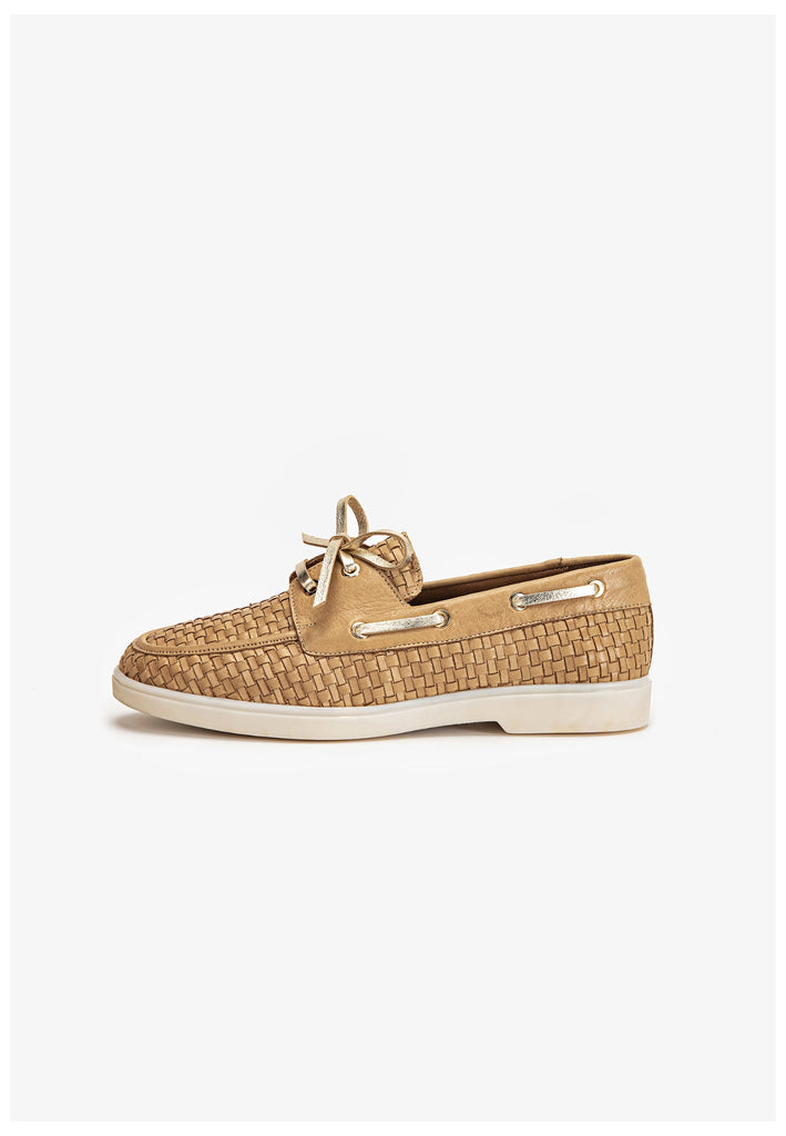 Inuovo Halbschuhe Leder Hellbraun - surf4shoes