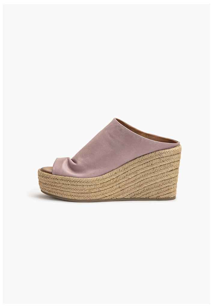 Inuovo Pantoletten Leder Lila - surf4shoes