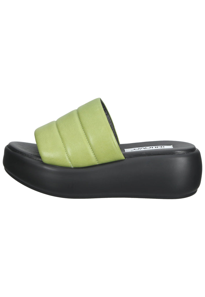 Inuovo Pantoletten Leder Grün - surf4shoes