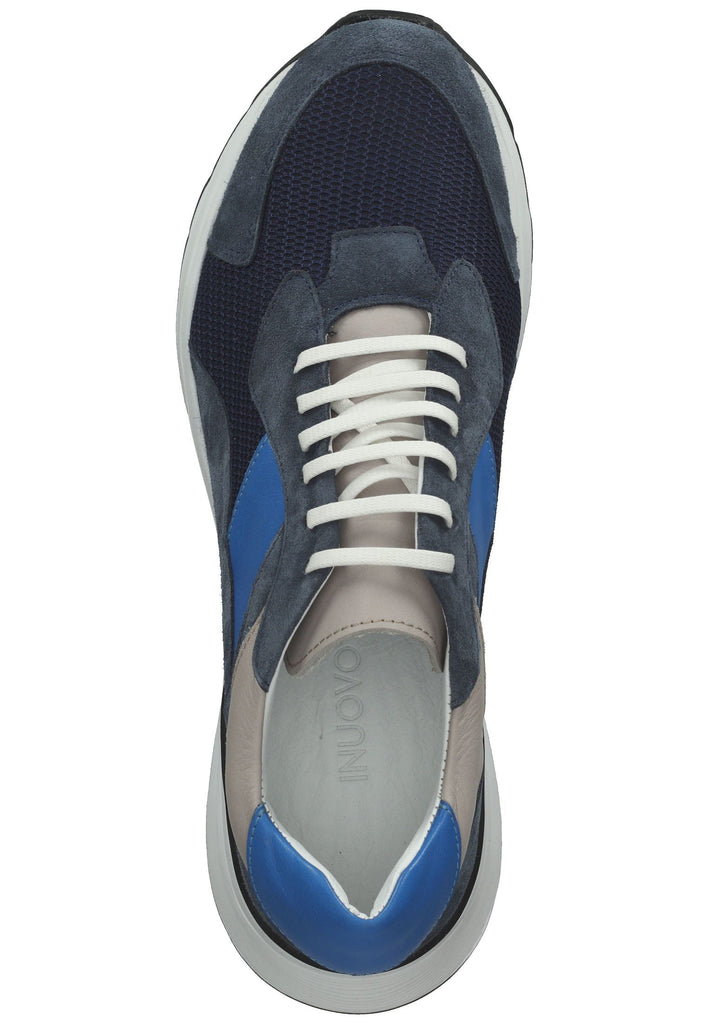 Inuovo Sneaker Leder/Textil Blau/Multi - surf4shoes