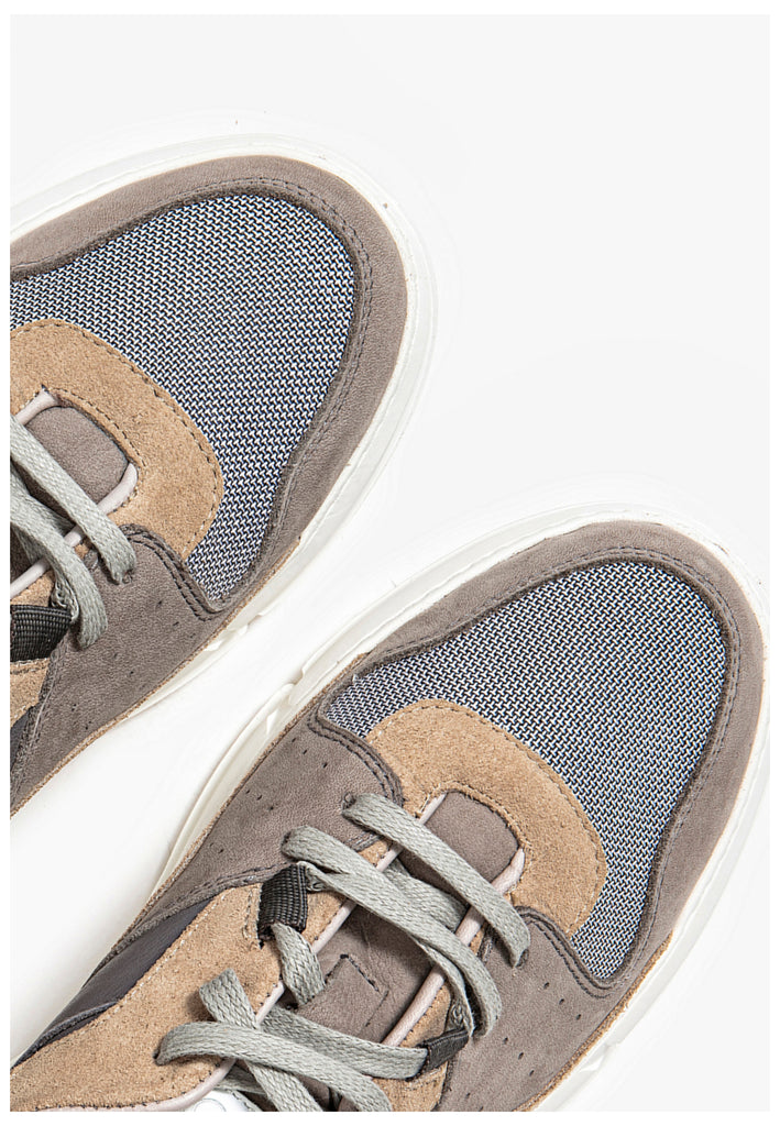 Inuovo Sneaker Veloursleder/Textil Camel - surf4shoes