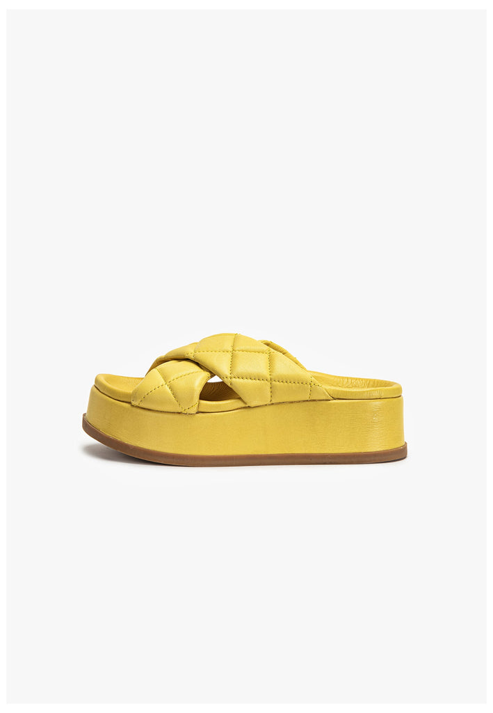 Inuovo Pantoletten Leder Lime - surf4shoes