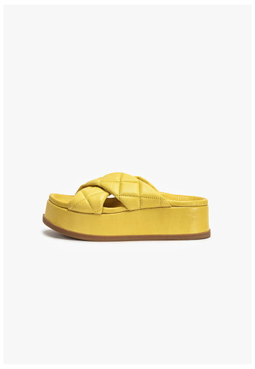 Inuovo Pantoletten Leder Lime - surf4shoes