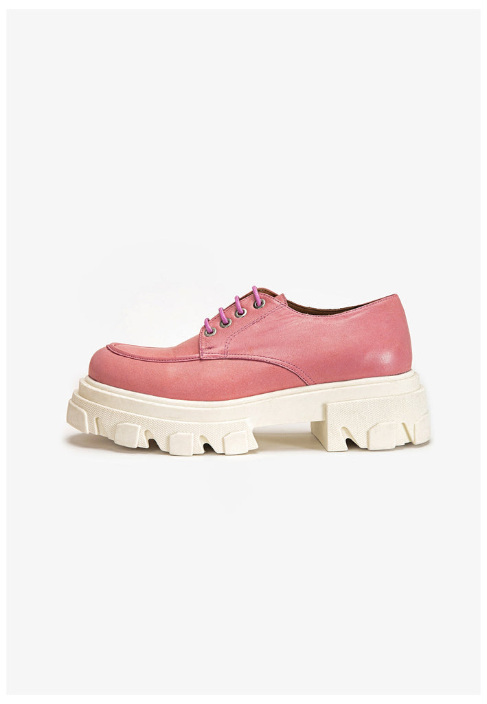 Inuovo Halbschuhe Leder Pink - surf4shoes