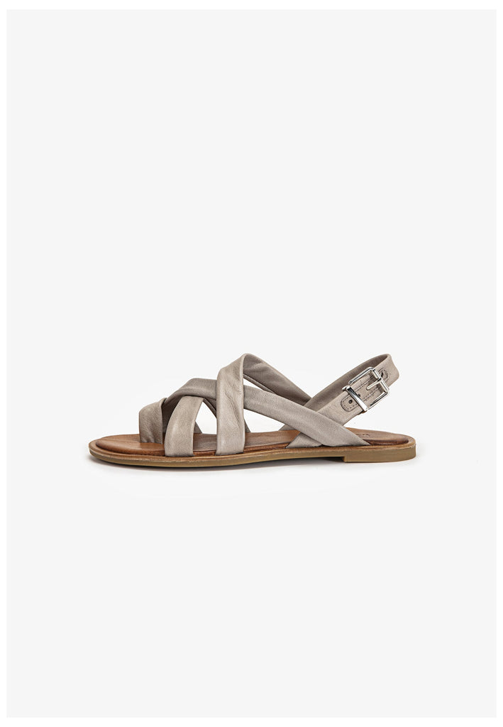 Inuovo Zehensteg Leder Grau - surf4shoes