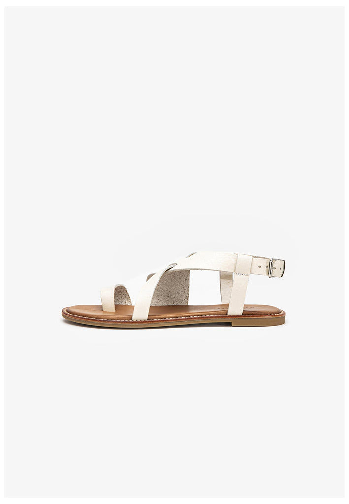 Inuovo Zehensteg Leder Bone - surf4shoes