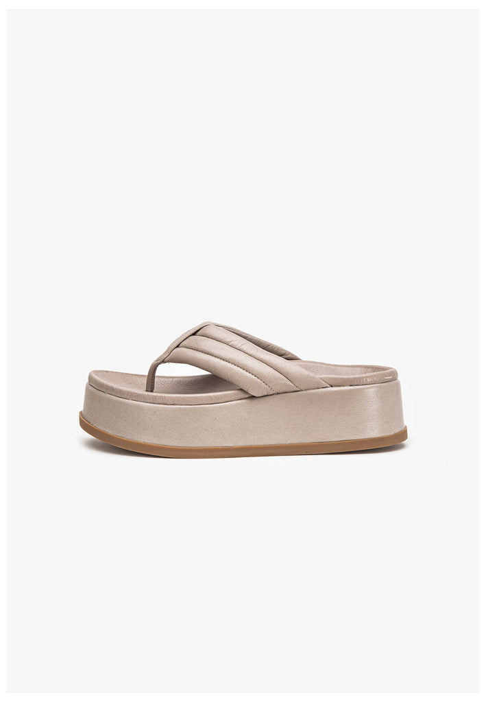 Inuovo Zehensteg Leder Grau - surf4shoes