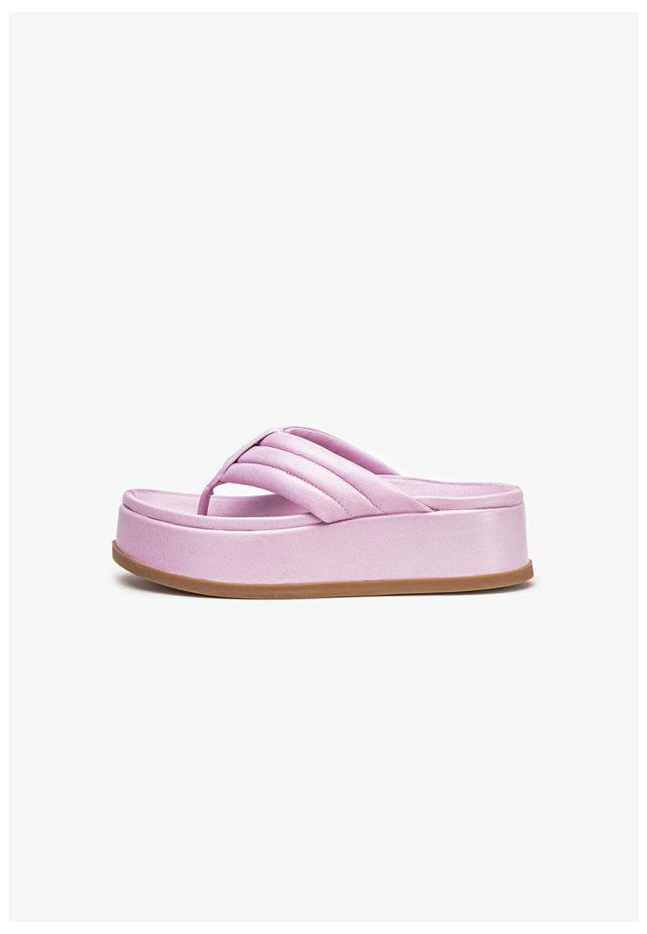 Inuovo Zehensteg Leder Pink - surf4shoes