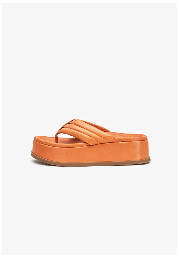 Inuovo Zehensteg Leder Orange - surf4shoes