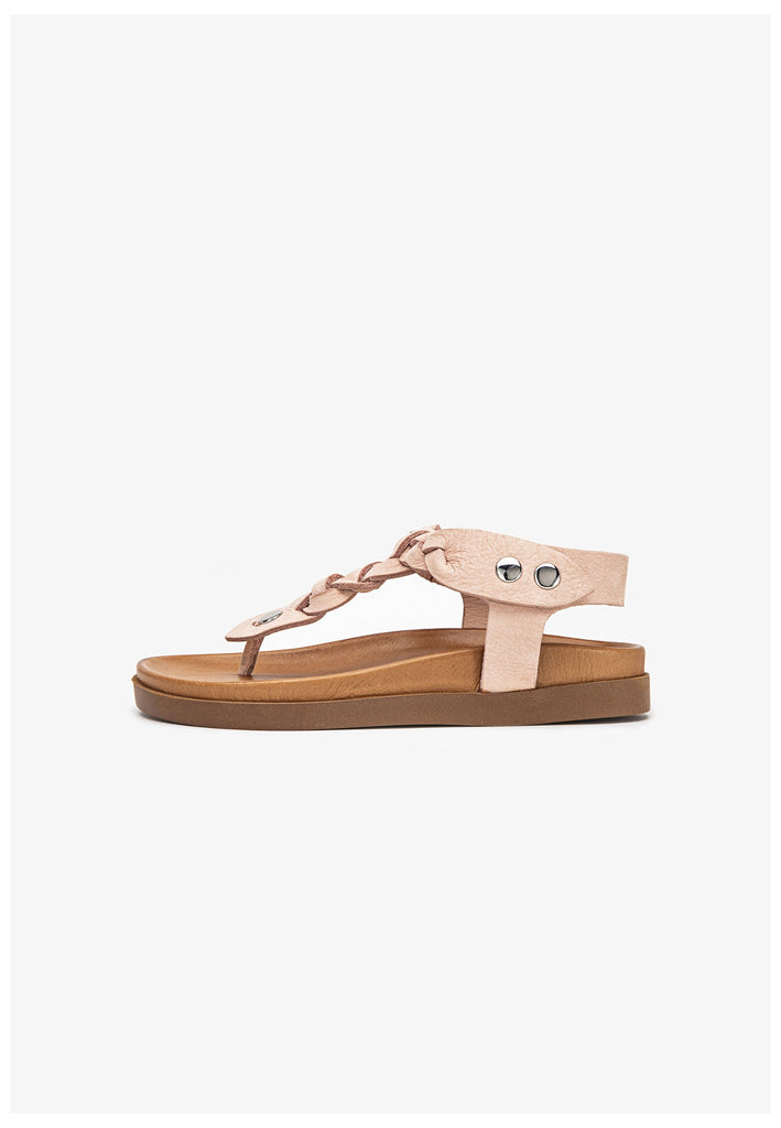 Inuovo Zehensteg Leder Rosa - surf4shoes