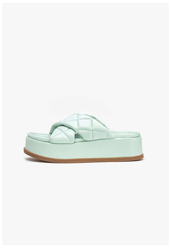 Inuovo Pantoletten Leder Aqua - surf4shoes