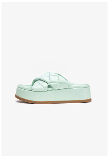 Inuovo Pantoletten Leder Aqua - surf4shoes