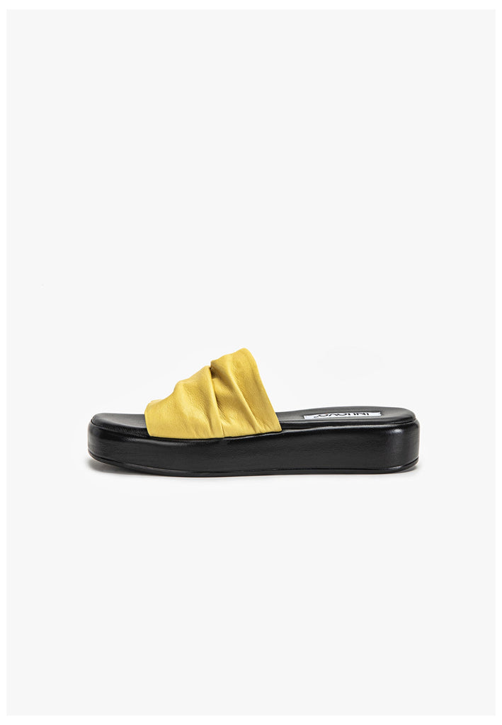 Inuovo Pantoletten Leder Lime - surf4shoes