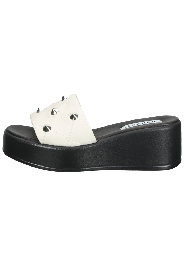 Inuovo Pantoletten Leder Cream - surf4shoes
