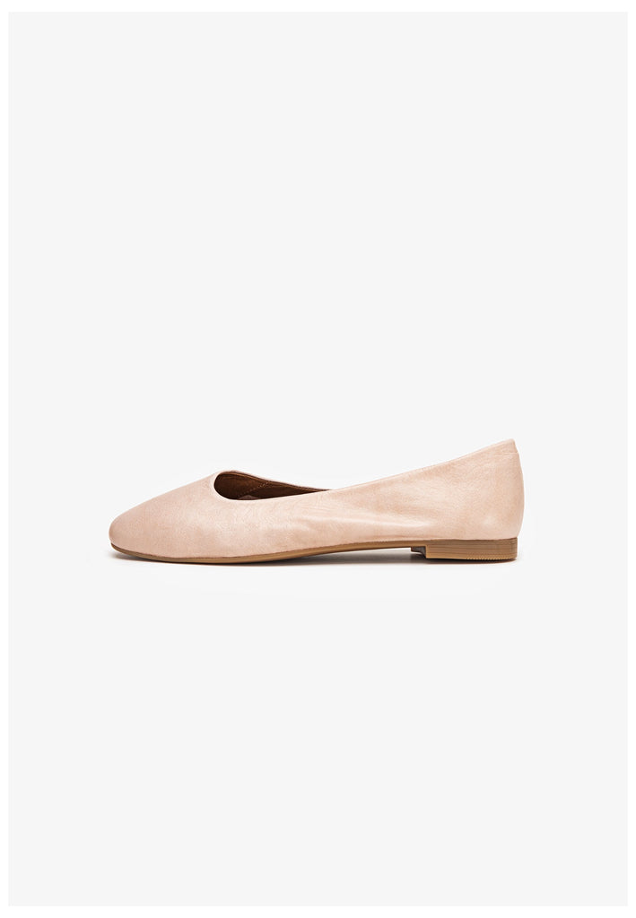 Inuovo Ballerinas Leder Rosa - surf4shoes
