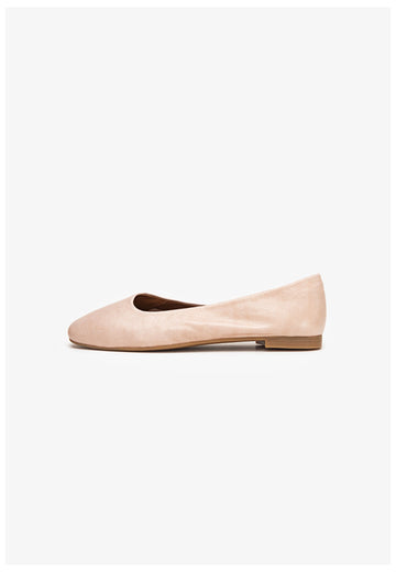 Inuovo Ballerinas Leder Rosa - surf4shoes