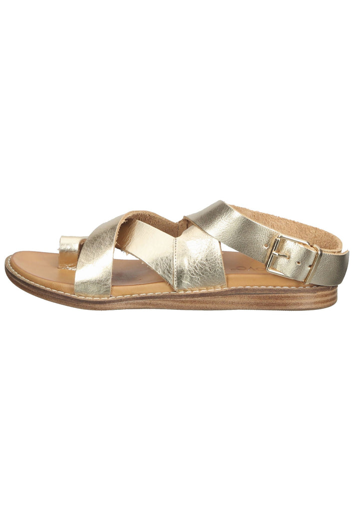 Inuovo Zehensteg Leder Beige - surf4shoes