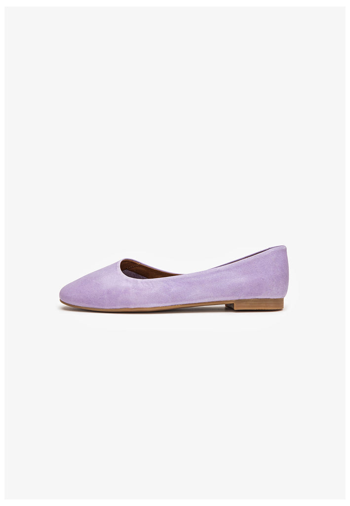 Inuovo Ballerinas Leder Flieder - surf4shoes