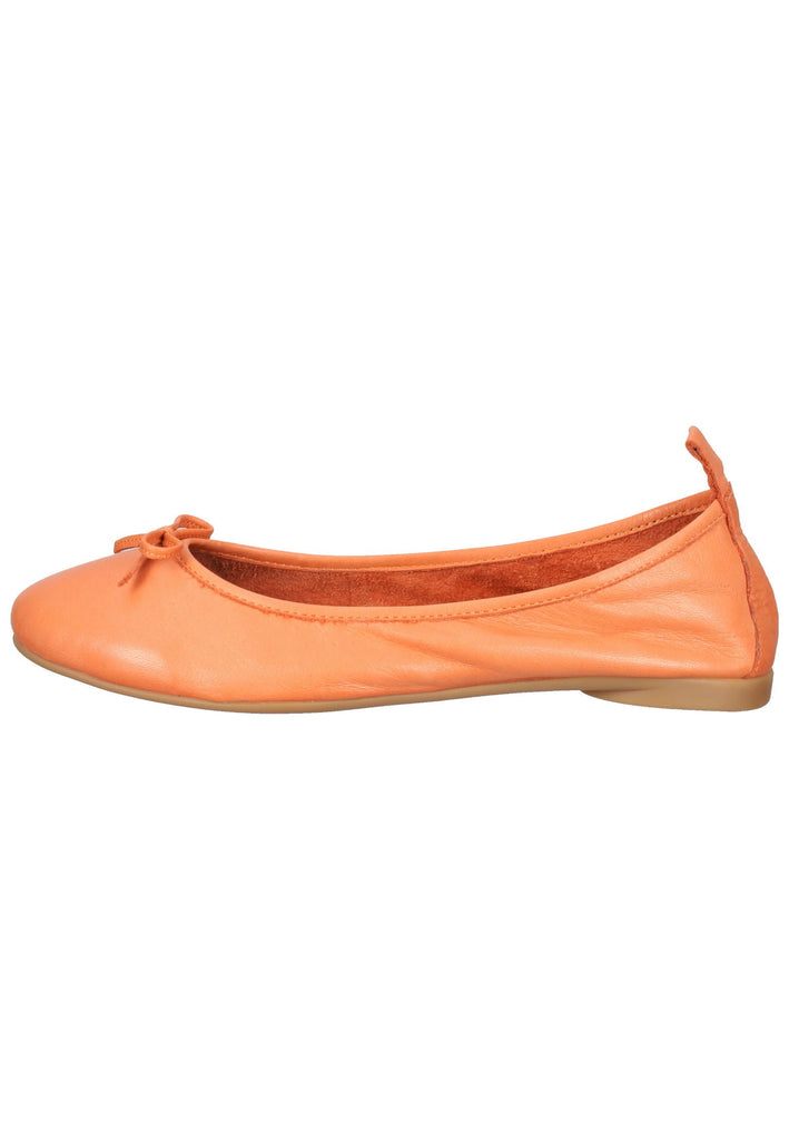 Inuovo Ballerinas Leder Orange - surf4shoes