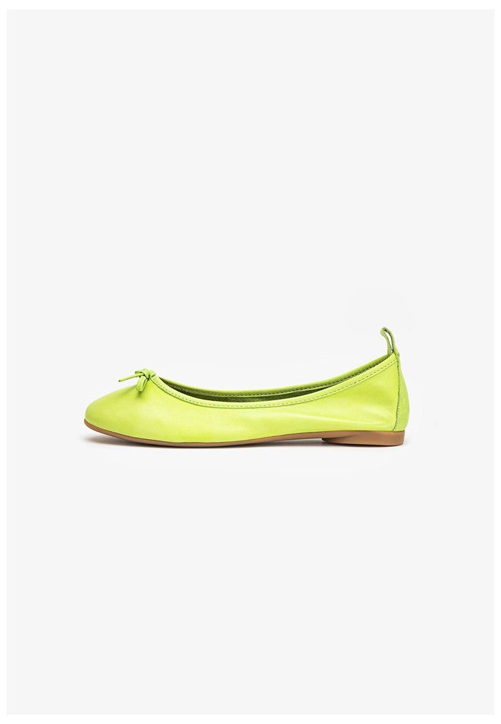 Inuovo Ballerinas Leder Pistachio - surf4shoes