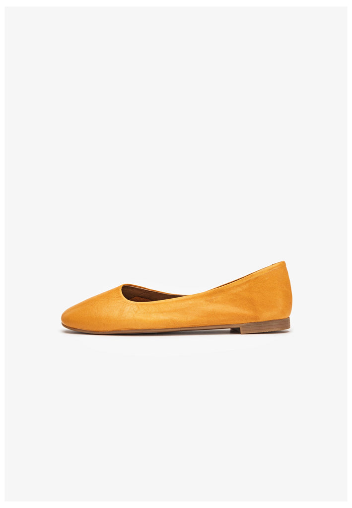 Inuovo Ballerinas Leder Orange - surf4shoes