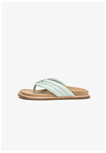 Inuovo Pantoletten Leder Mint - surf4shoes