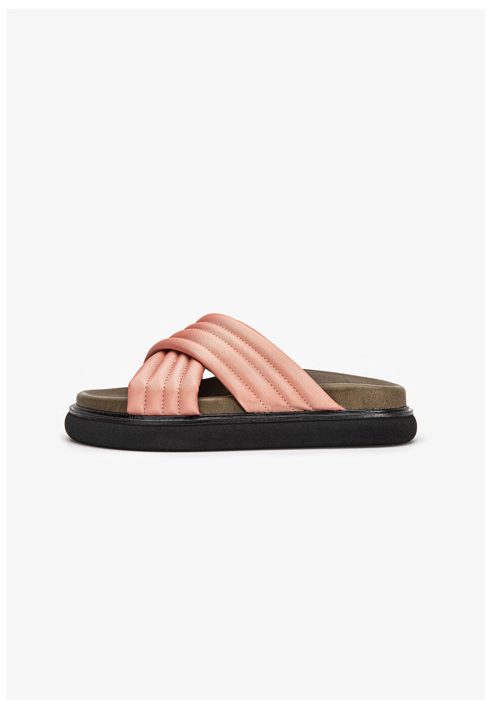 Inuovo Pantoletten Leder Peach - surf4shoes