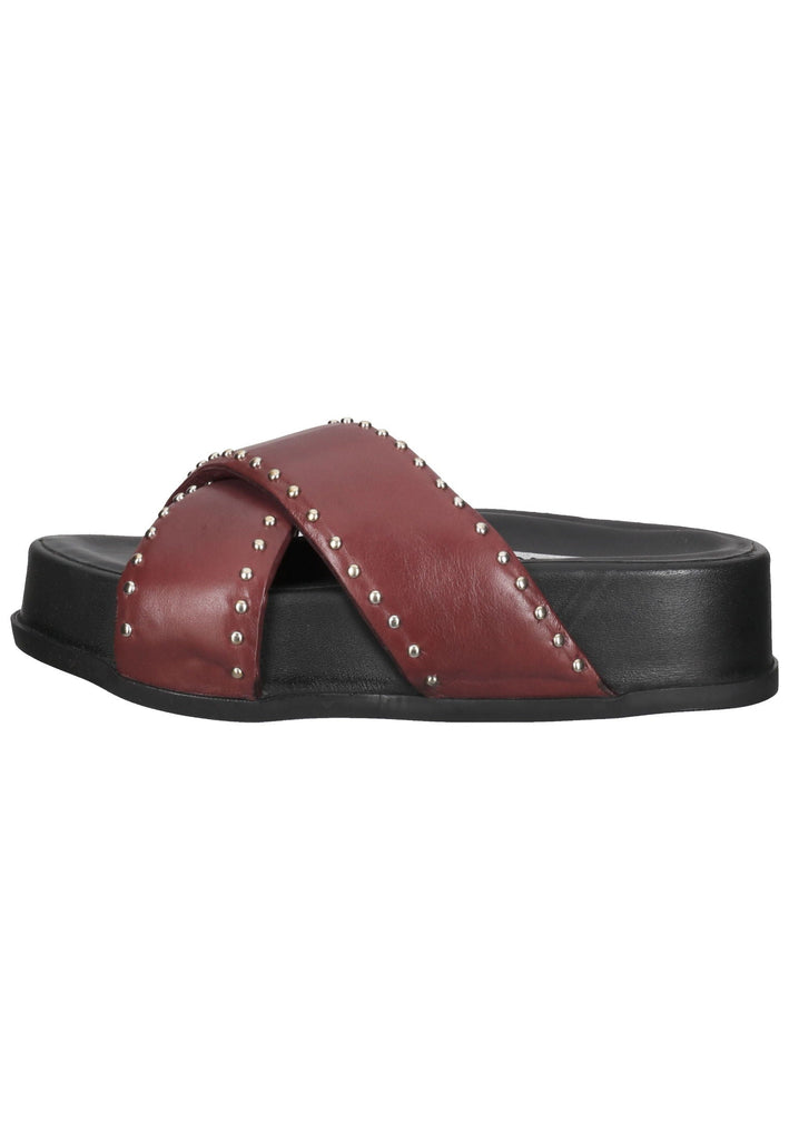 Inuovo Pantoletten Leder Rot - surf4shoes