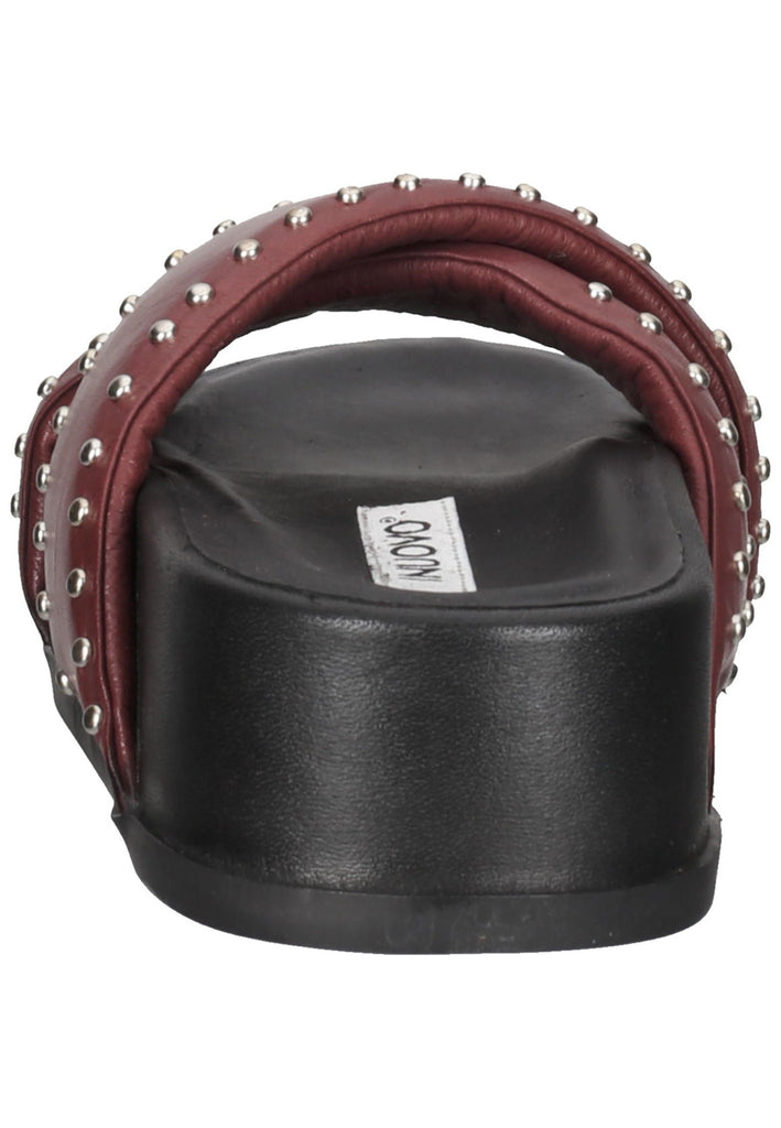 Inuovo Pantoletten Leder Rot - surf4shoes