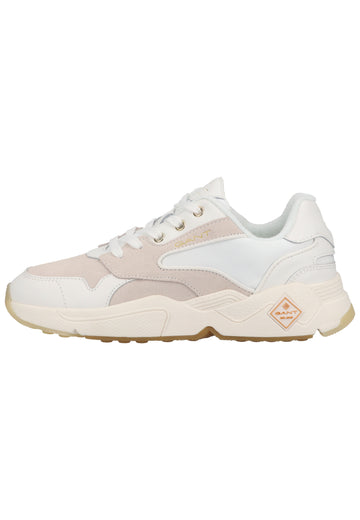 GANT Sneaker Leder/Textil Weiß - surf4shoes