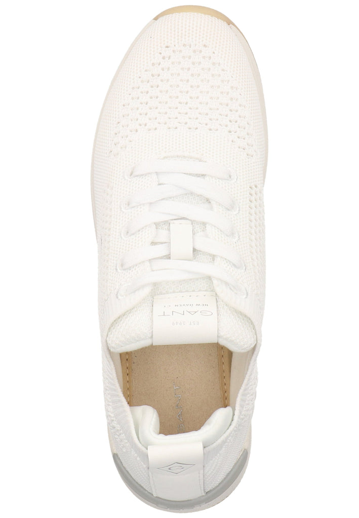 GANT Sneaker Textil Weiß - surf4shoes