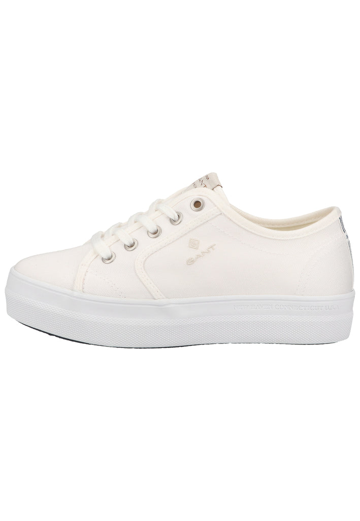 GANT Sneaker Textil Weiß - surf4shoes