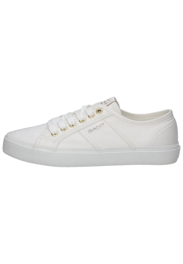 GANT Sneaker Textil Weiß - surf4shoes