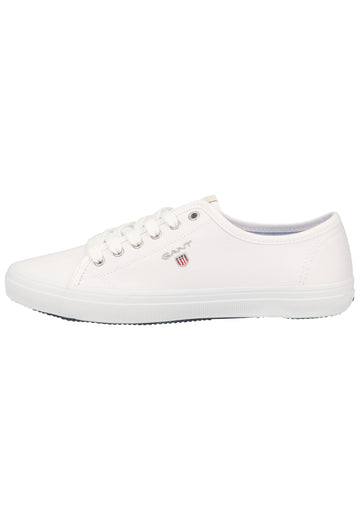 GANT Sneaker Textil Weiß - surf4shoes